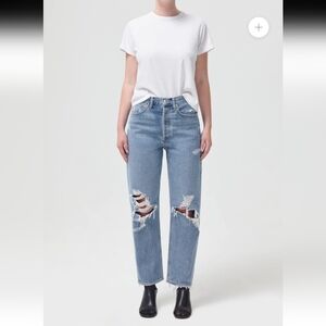 Agolde 90'S MID RISE LOOSE FIT IN FALL OUT